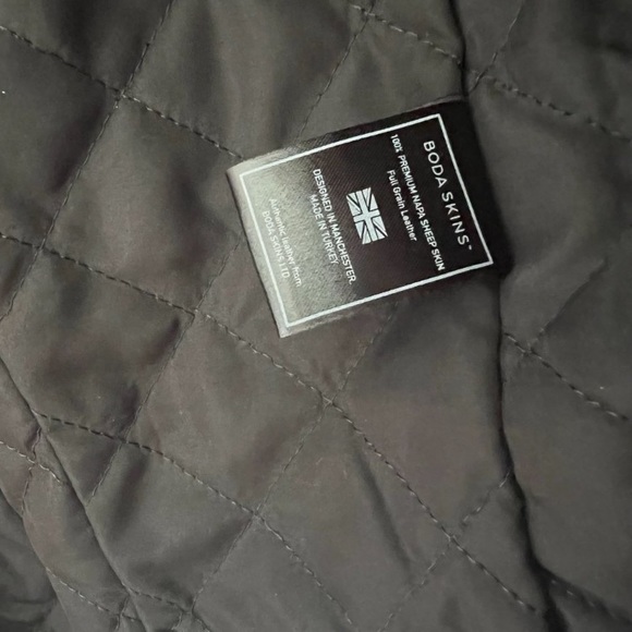 BODA SKINS Red Leather Biker Jacket Quilted
Size 4 / Small - Picture 10 of 13